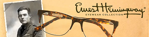 Ernest Hemingway Eyeglasses available at Eyeglassdirect.com